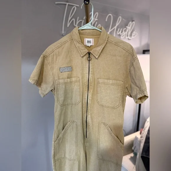 NWOT BDG Renee Coverall Jumpsuit-Medium - Picture 5 of 8
